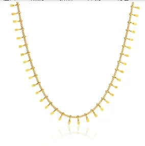 Gold-Tone Chain Necklace, 9 Styles: Textured, Layered, Snake, Link, Pendant