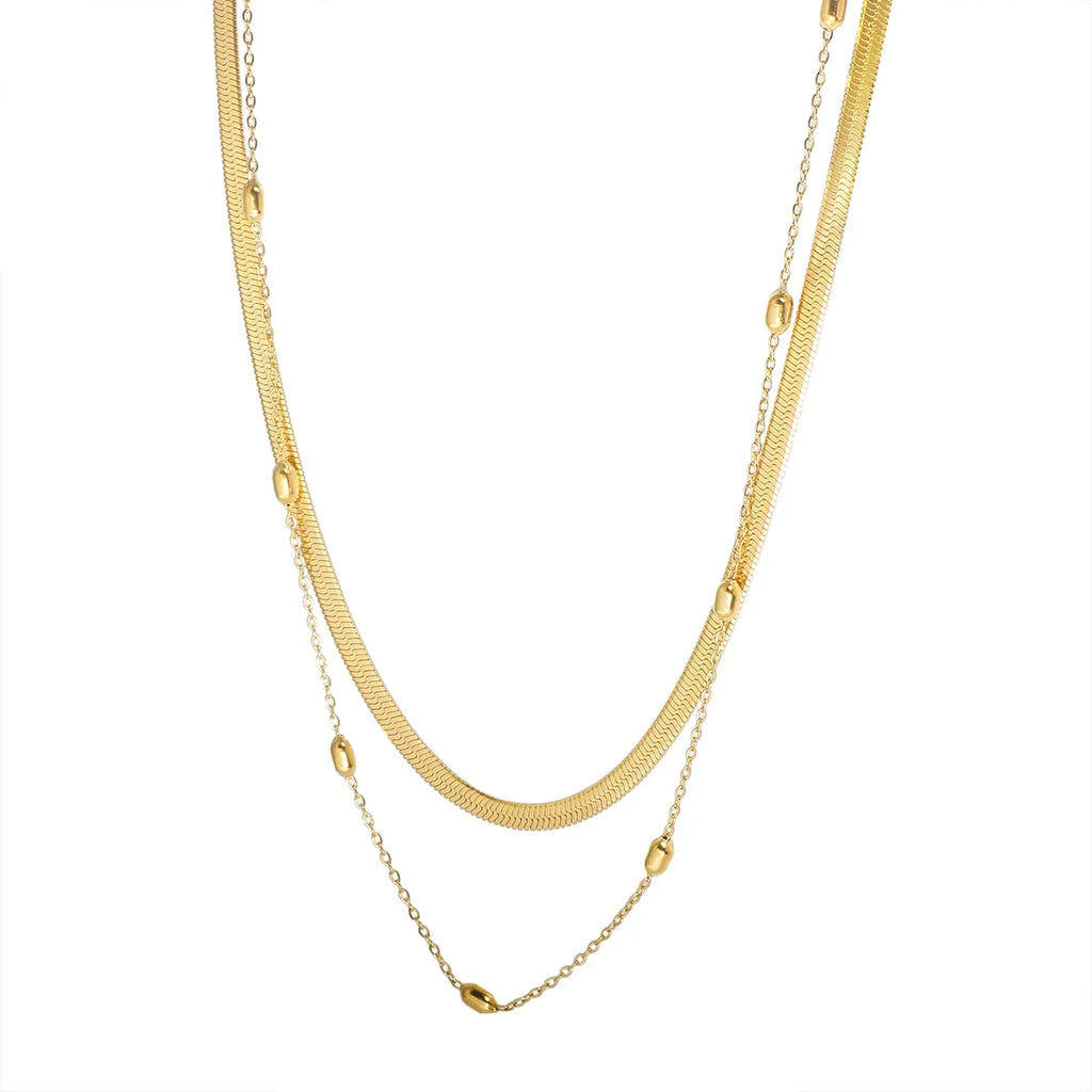 Gold-Tone Chain Necklace, 9 Styles: Textured, Layered, Snake, Link, Pendant