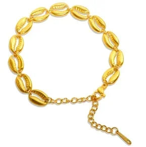 Dainty Stainless Steel Chain Bracelet, Gold-Tone or Silver-Tone, Everyday Women's Bracelet