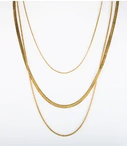 Gold-Tone Chain Necklace, 9 Styles: Textured, Layered, Snake, Link, Pendant
