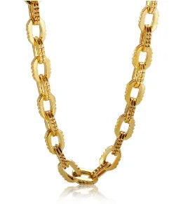 Gold-Tone Chain Necklace, 9 Styles: Textured, Layered, Snake, Link, Pendant