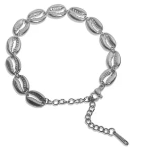 Dainty Stainless Steel Chain Bracelet, Gold-Tone or Silver-Tone, Everyday Women's Bracelet